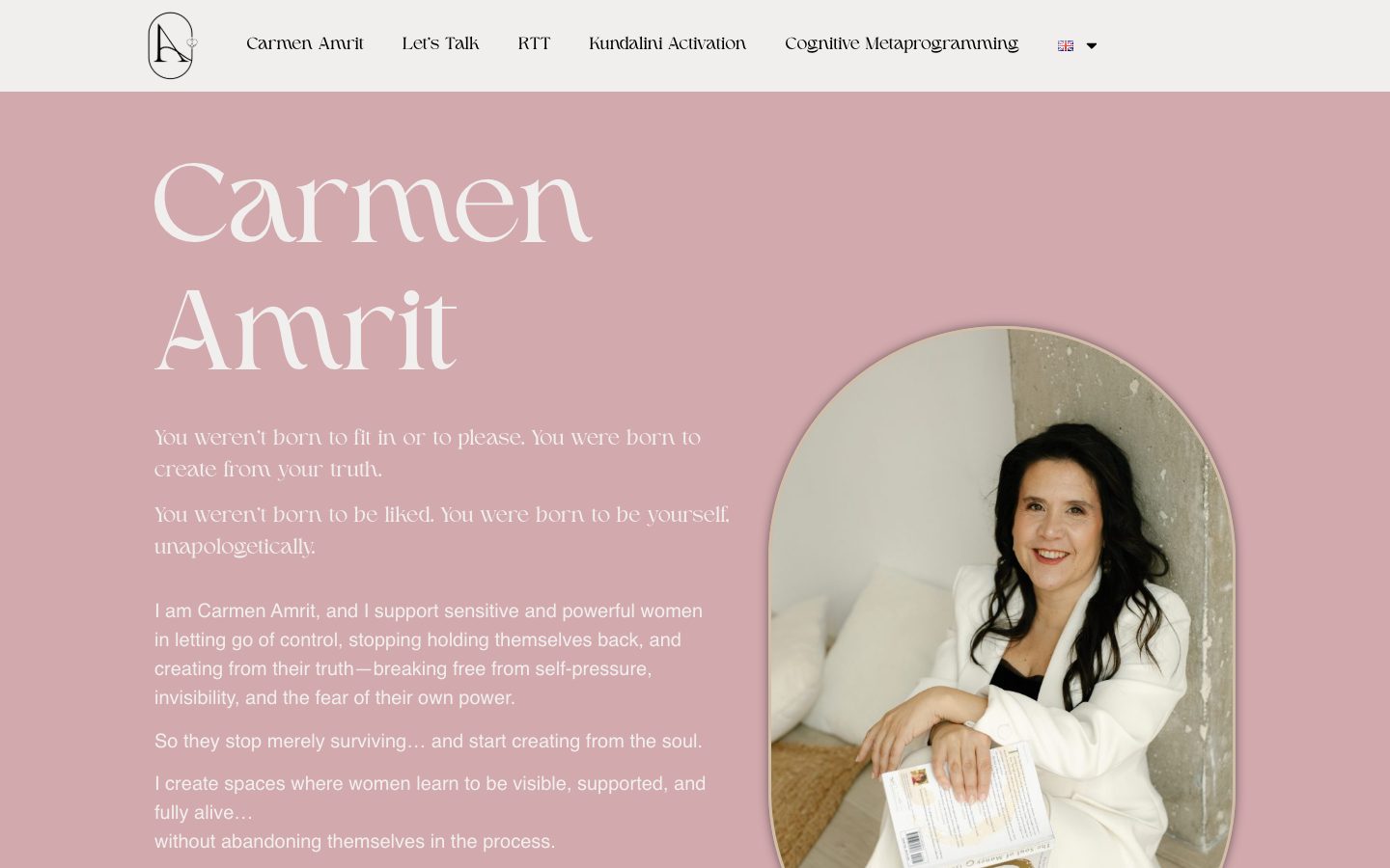 Web de Carmen Amrit